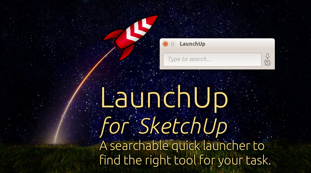 快速启动搜索栏 (LaunchUp)