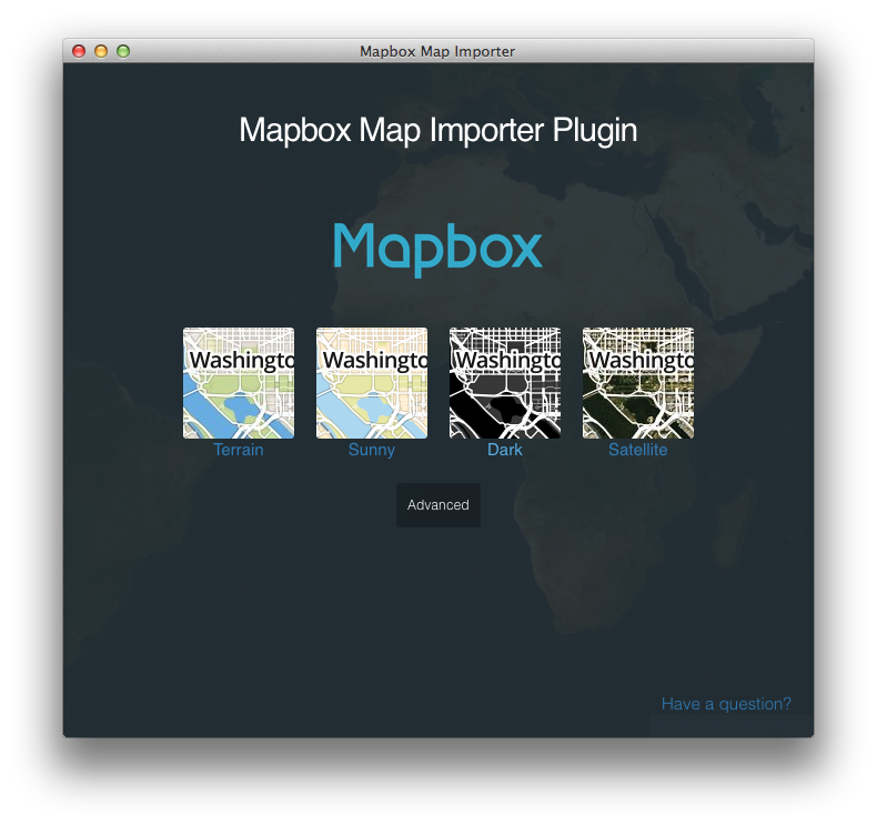 导入Mapbox地图 (Mapbox Map Importer)