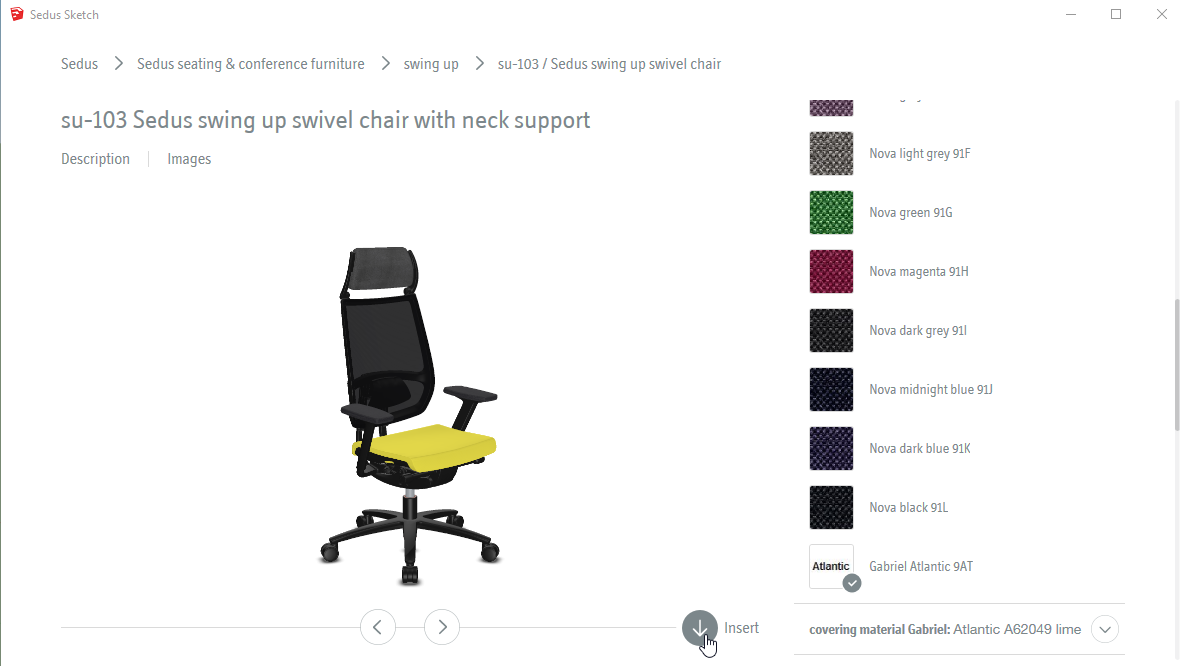 1st Office Furniture & Chairs Extension - Sedus Sketch Multi Version