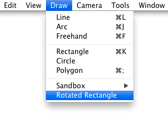 Rotated Rectangle Tool Example