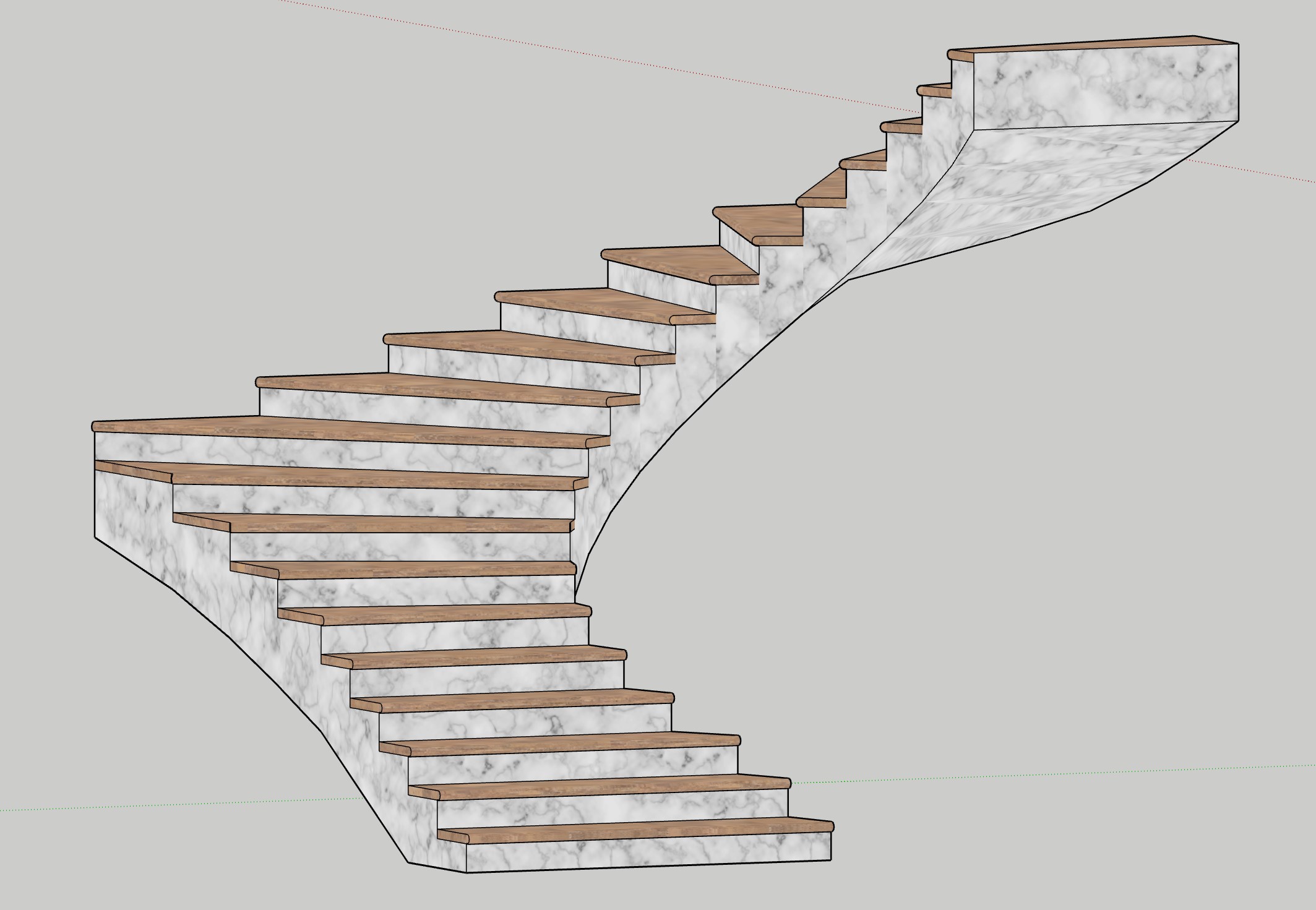 MAJ绘制楼梯（MAJ Stair）