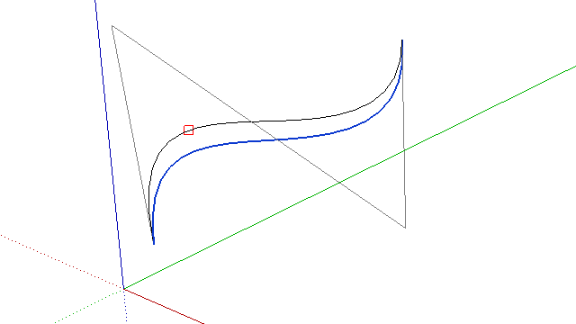 Manipulate Bezier Curve directly Tool