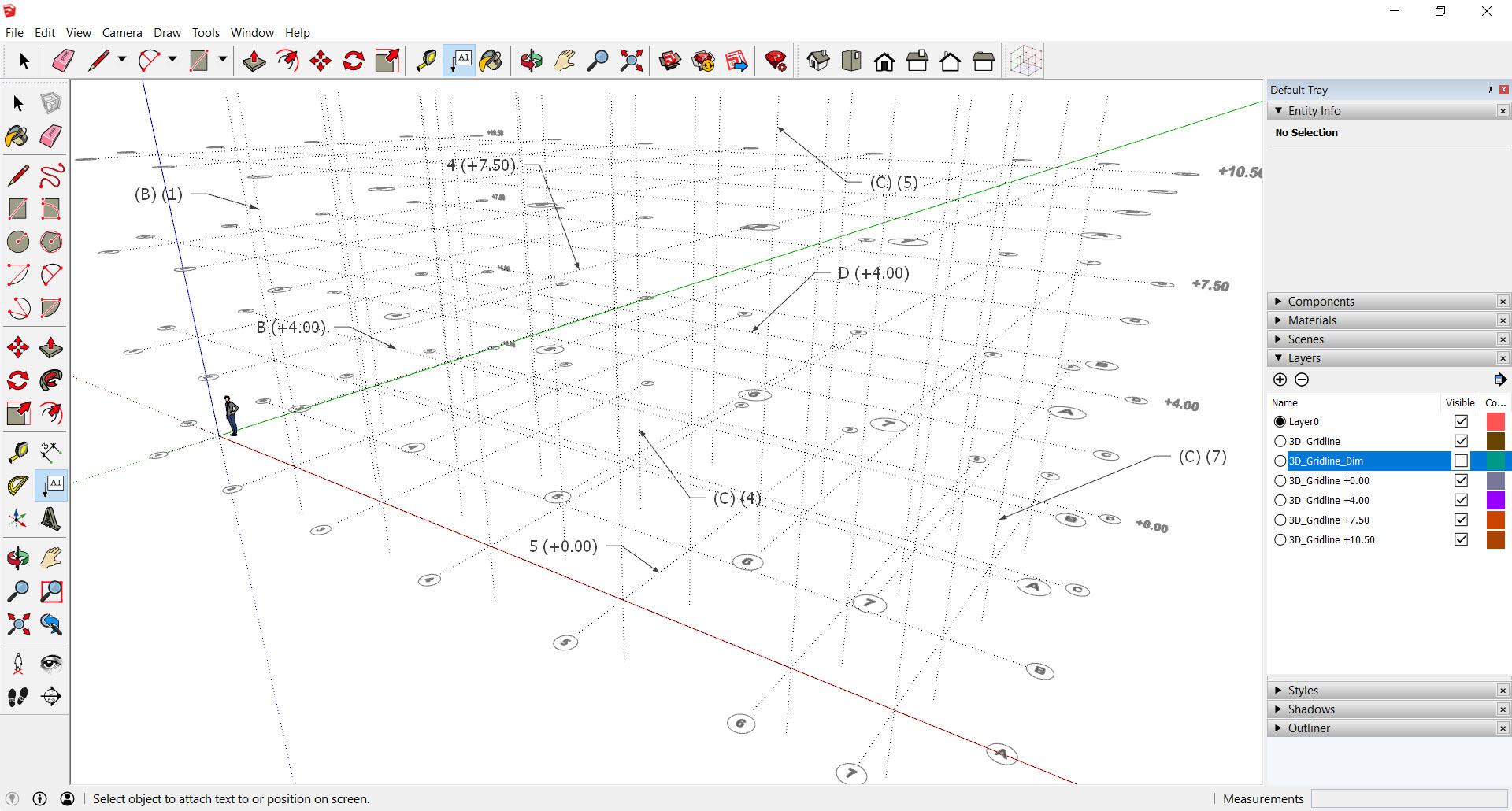 3D网格绘制工具（3D Gridline）