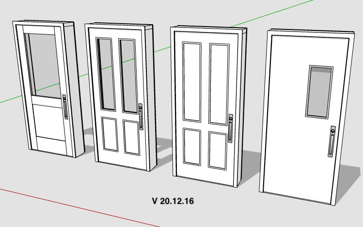 门窗墙面快速建模插件（Sketch-Int）