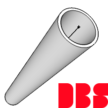 边线绘制管道 (DBS - Draw pipes from lines)