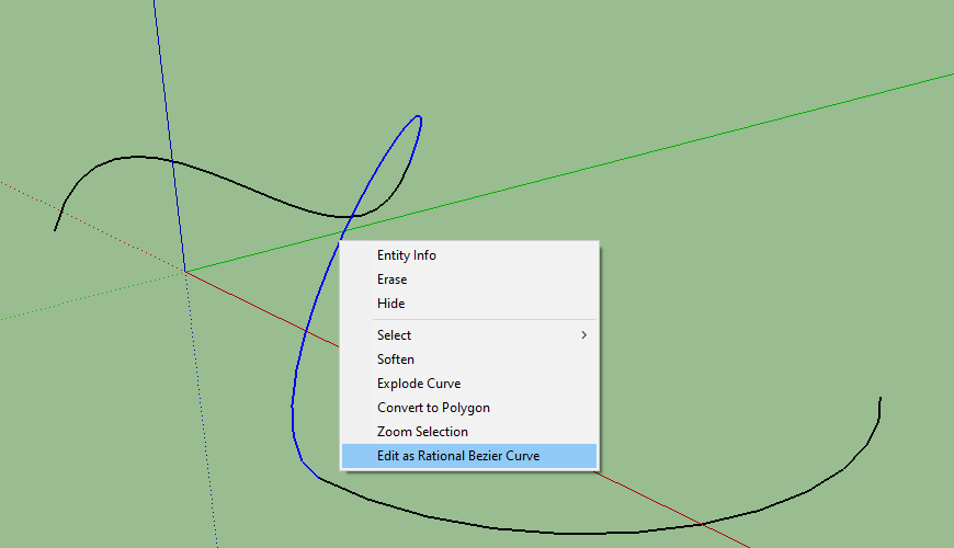 Connect curves with Bezier curve
