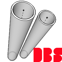 线转圆管 (DBS - Pipes from edges)